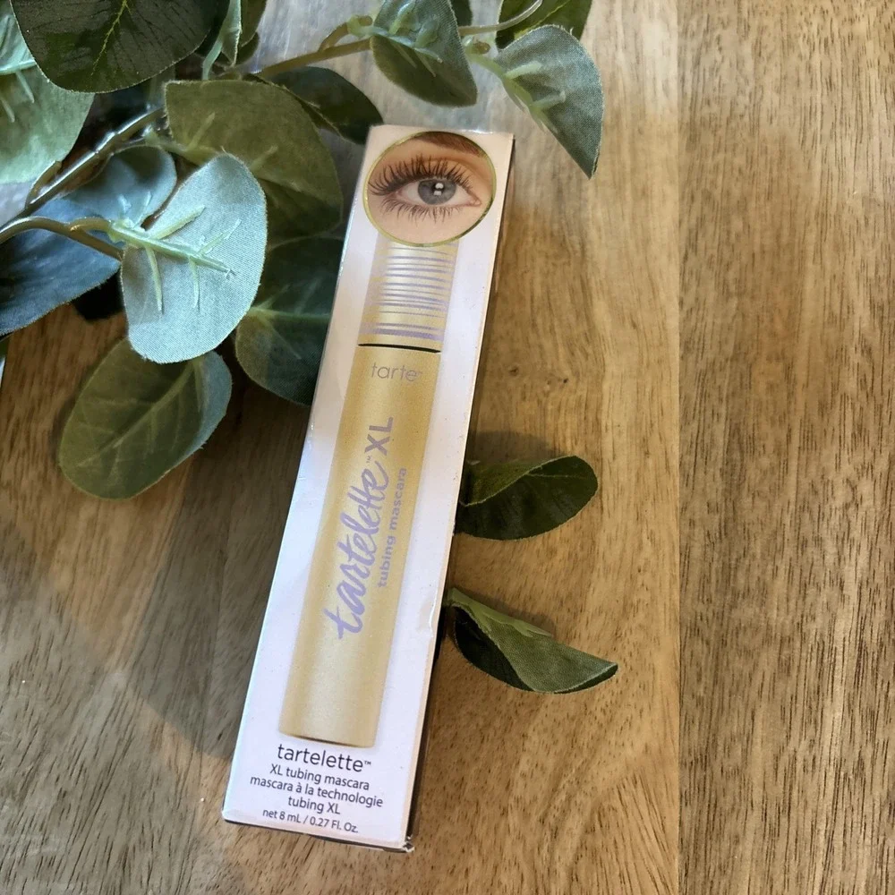 TARTE ~ TARTELETTE XL TUBING MASCARA ~ BLACK ~ 0.27 oz. FULL SIZE NEW